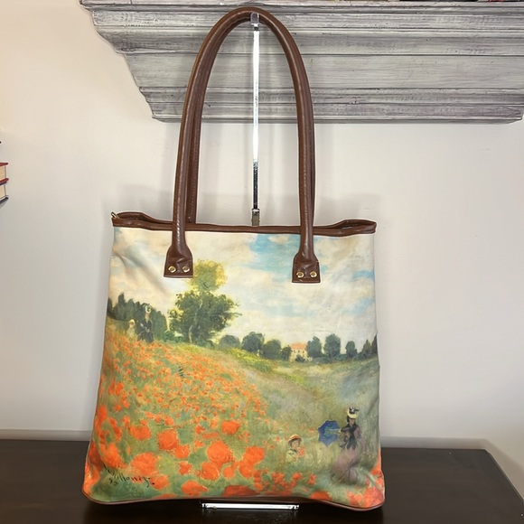 Galleria Enterprises Monet’s Field of Poppies bag - Picture 3 of 11